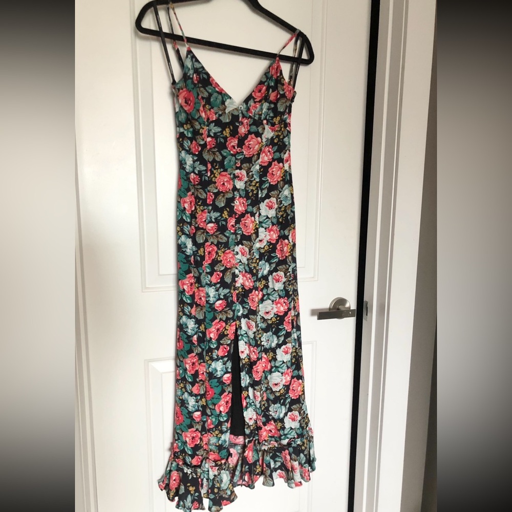 MAJORELLE floral midi dress- size XS